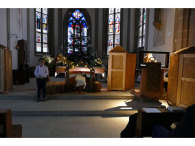 Kinderchristmette mit Krippenspiel (© Karl-Franz Thiede)